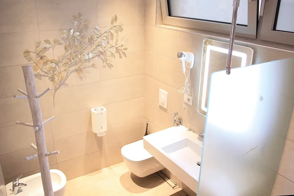 bagni privati servizi igienici bagno gelso la rocca camping village